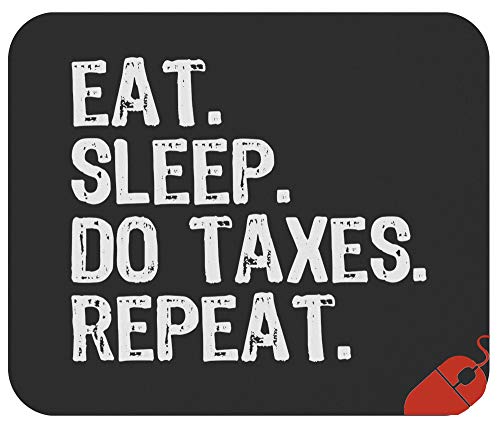 Mauspad für Buchhaltung, Steuerberater, Buchhaltung, Geschenk, Tasse, Mauspad, 23,9 cm, lustiges Geschenk