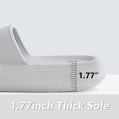 Menore Slippers for Women and Men Quick Drying, Parent-Child EVA Open Toe Soft Slippers, Non-Slip Soft Shower Spa Bath Pool Gym Beach House Sandals for Indoor & Outdoor