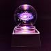 JINGDIAN Crystal LED Galaxy W/Multicolor Lamp Light Ball