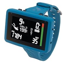 SCUBAPRO Luna 2.0 Air Integrated AI Wrist Scuba Dive Computer with Bluetooth, Includes Case and Silicone Arm Strap