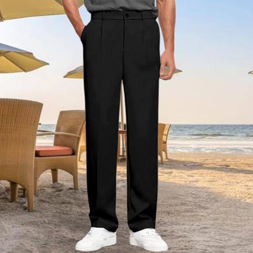 Pantalon de loisirs homme du bureau aux sorties grâce à sa coupe droite