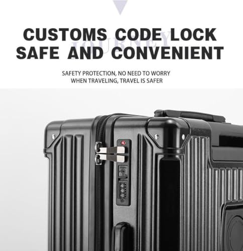 Suitcase Small Carry on Luggage Cabin Size 4 Wheels Lightweight 20 Inch PC Hardshell Travel Suitcase,Green,20in4