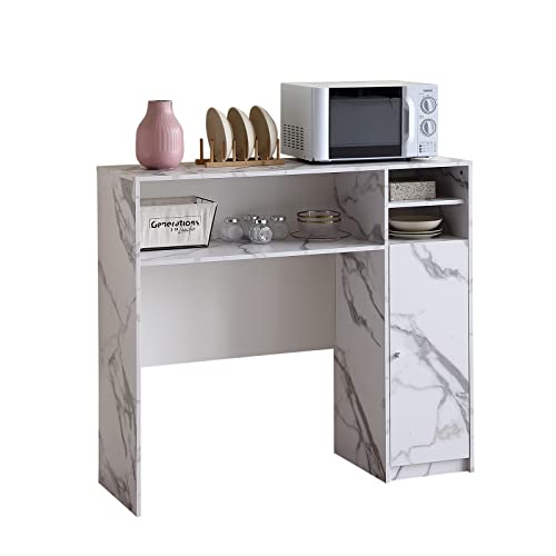 FUNROLUX ܂肽݃e[u[Lrlbg HI Lb`[ TCh{[h Lrlbg Lb`[ [I 120×s40×105cm ؐ (zCg)