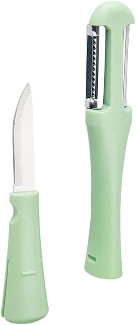 2pcs Multipurpose Kitchen Peeler Set, Practical Potato and Fruit Peelers with Precision Blades, Ergonomic Handle for Household Vegetable and Fruit Peeling Tasks