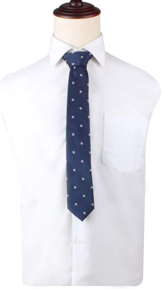AUSCUFFLINKS Baseball Fan Skinny Tie Mens Pitcher Necktie | Base Ball Work Ties for Him | Birthday Present for Guys (Baseball)