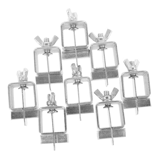LIFKOME 8Pcs Welding Clamp for Welders Durable Butt Welding Clamps for Machinery Manufacturing Convenient Welding Clips for Reliable Operation