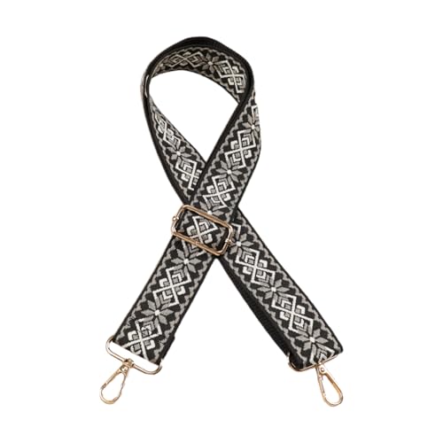 [HiChiclife] ショルダーストラップ バッグ用 バッグストラップ 肩掛けひも 調節可能 幅広 太め ワイド 単品 交換用 肩紐 長さ65-125cm 幅38mm