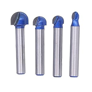 Baxnore 4 PCS Router Bits Satz