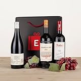 EUROLOTES Vino Tinto Selección D.O., Brunus Montsant, Protos Roble Ribera del Duero, Marqués del Atrio Rioja, 3 Botellas x 750ml