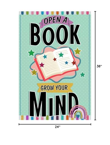 Image of Language Arts Posters English Genre For Reading Decorations Strategies Library Elementary Read Literary Oh Happy Day Classroom Theme Decor Cool Wall Art Print Poster 24x36