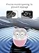 Compatible with Huawei Free Buds 6 True Noise Cancelling Earphones,Premium Silicone Shockproof Protection Skin Touch Charging Port Accessible, Front LED Visible with Lanyard,Pink.
