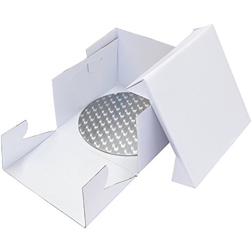 PME Caja y Base Redonda para Tartas de 22 cm (9 Pulgadas)