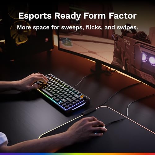 Teclado GMBK 75% impermeable IP57 con teclas MX intercambiables y cable USB desmontable 6