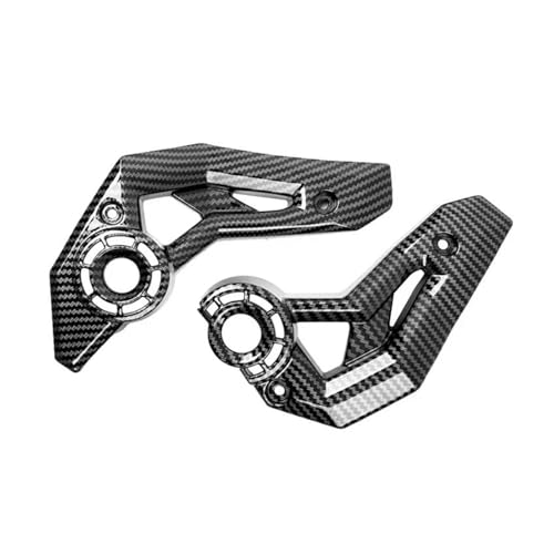 �I�[�g�o�C�t���[���T�C�h�J�o�[�p�l���K�[�h�t�F�A�����O�v���e�N�^�[ �ɓK������ �j���W�� 650 Z650 2017 2018 2019 2020 2021 2022 2023(Carbon Fiber Look A)