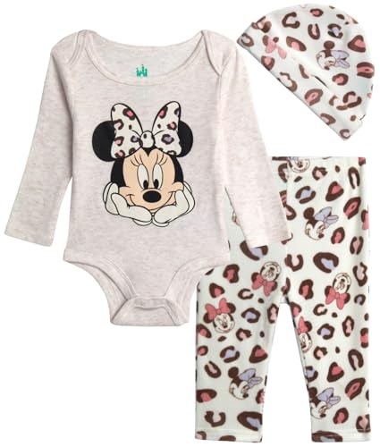 Image of Disney Newborn Baby Take Me Home Set - 3 Piece Newborn Outfit Minnie Mouse, Mickey Mouse, and Winnie the Pooh (Sizes: 0-9M)