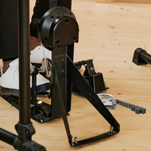 Pedal de Bombo Silver VANZACK con Cadena Doble miniatura 6