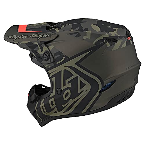 Troy Lee Designs Gp Overload Camo Full Face Adult Offroad Motocross Helmet Lightweight. Adventure, Dirt Bike, Sxs, Powersports. Unisex. (Lg, Green/Gray) #TOP2