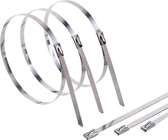 See full amazon price history chart for ADD GEAR Stainless Steel (316) Self-Locking Multi-Purpose DIY Locking Cable Zip Ties - (100 mm / 4 inches) (10) ADD GEAR Stainless Steel (316) Self-Locking Multi-Purpose DIY Locking Cable Zip Ties - (100 mm / 4 inches) (10) (B0C5TNVJ8G) Amazon Price History, Amazon Price Tracker