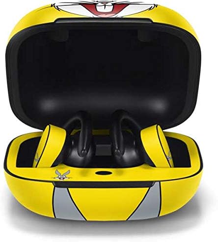 Skinit Decal Audio Skin Compatible with PowerBeats Pro - Officially Licensed Looney Tunes Bugs Bunny Zoomed in Design