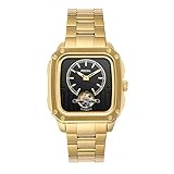 INSCRIPTION オートマティック ゴールドトーン ステンレススチールウォッチ