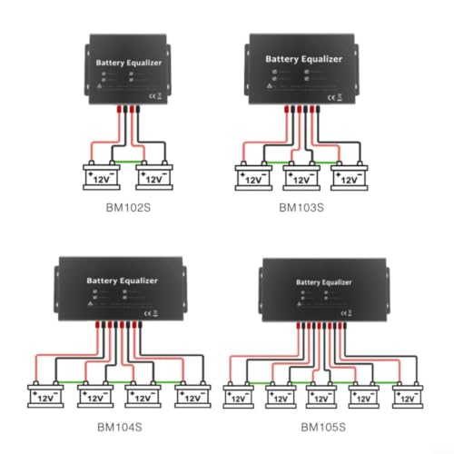 Equilibrio activo de batería BM de 24 V para evitar caídas de voltaje en litio 6