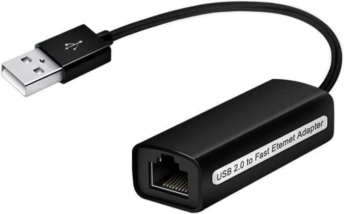 Adattatore Di Rete Ethernet USB 2.0 JacobsParts 100Mbps LAN Per PC Windows Mac Laptop