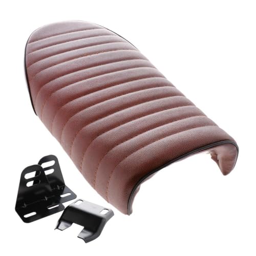Cojín de motocicleta universal plano cojín trasero para motos tipo CG125 vintage