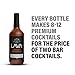LAVA All Natural Authentic Michelada Mix Craft Cocktail Mixer, Made with Real Tomatoes, Ancho Chile Peppers, Tamarind, No Junk Ingredients, Vegan, 1-Liter (33.8oz) Glass Bottle, Ready to Use