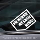 ✅ KLEBEFLÄCHEN ~ Autoaufkleber eignen sich für alle glatten, sauberen, trockenen, silikon- und fettfreien Untergründe: Metall, Glas (z.B. Schaufenster, Autoschreiben), Fliesen, Möbel, Fahrzeuge (z.B. Auto, Fahrrad, Boote, Motorrad, Wohnmobil) und vielem mehr.