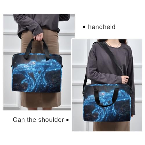 Funda para portátil Alaza Mushroom Blue 13-15.6 pulg miniatura 2