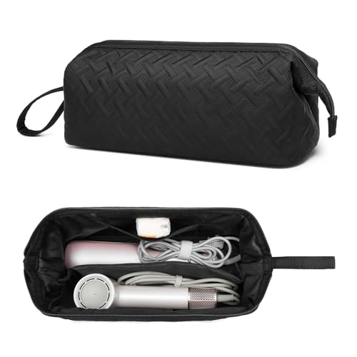 Hair Tools Travel Bag Apply to Shark Flex Style Case Carry on Shark Hair Dryer Air Wrap Dustproof Hair Bag Flat Curling Iron Travel Case (Bag Only)