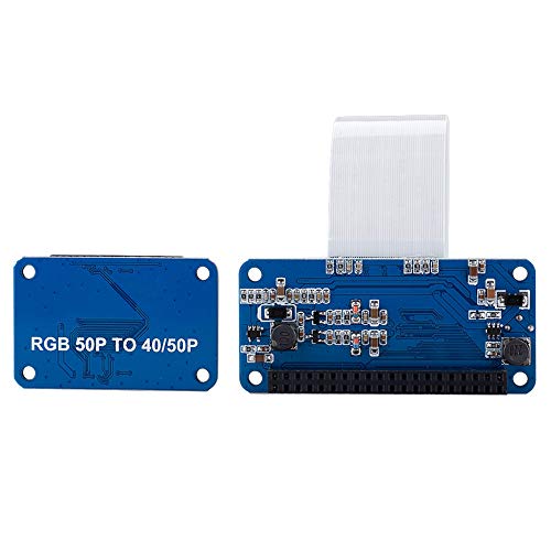 Placa controladora LCD para conectar pantallas de 40 y 50 pines en tu Raspberry Pi Raspbian azul 4