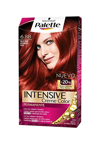 Encre Schwarzkopf Palette Intense Color Cream CÂş 6.88 Rojo RubĂ