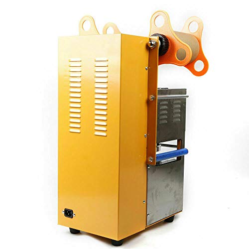 image for Eapmic Electric Cup Sealing Machine for Bubble Tea, 110V 400W Commerci