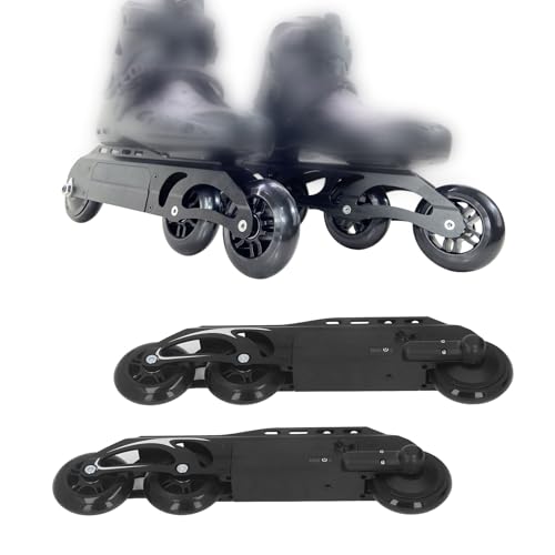 Airshi Electric Roller Skates, PU Wheel Composite Frame Dual Wheel Drive Electric Roller Skates Offer Flexibility Aluminum Alloy for Outdoor Garden (US Plug), Airshi1rgcexbvoi-12