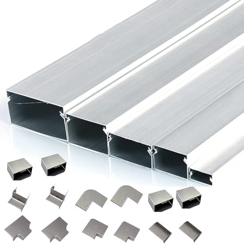 Gaines de câbles en aluminium pour éliminer les fils électriques au sol