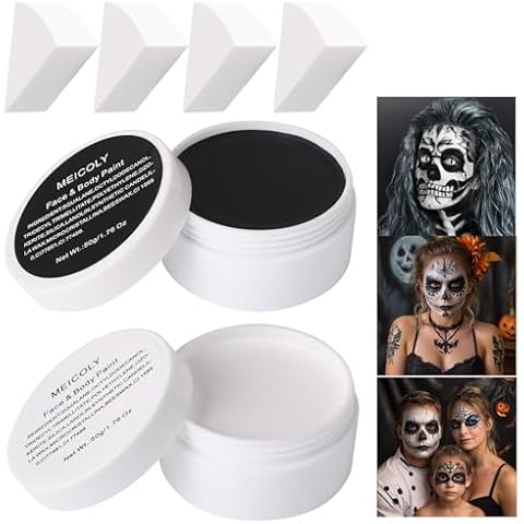 MEICOLY Halloween Makeup Kit Cover