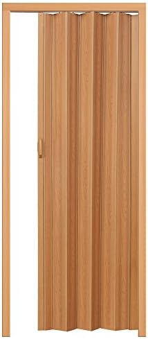 Falttür Schiebetür Kunststoff - Weiße PVC Tür 203 Cm Höhe Bis 82 Cm Breite