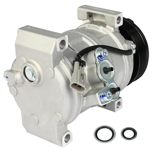 Image of ECCPP A /C Compressor with Clutch 2000-2005 for Cadillac DeVille 4.6L 2012-2013 for GMC Sierra 1500 2500 3500 AC Compressor
