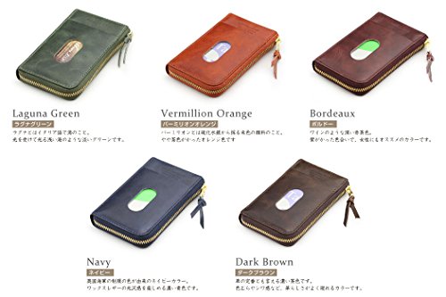 ABIESL.P.『ヴィンテージワックスレザーパスケース兼用カードケース』