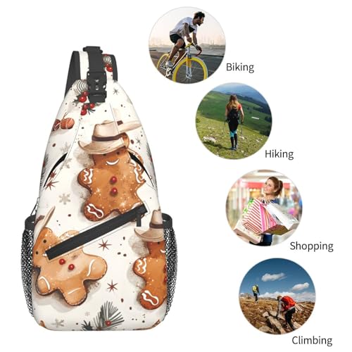 Mochila tipo sling ligera para viajes unisex miniatura 6