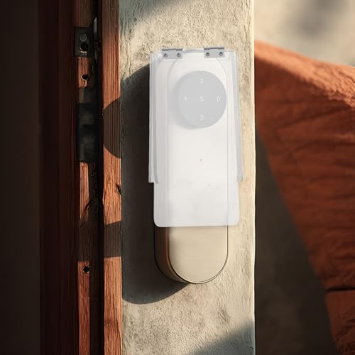 Serrure empreinte digitale cache imperméable, protection sonnette extérieure et porte - 7