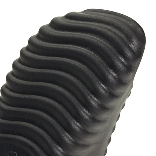 adidas Unisex ADISSAGE 360REC SLIDES, Core Black/Core Black/Core Black, 10 UK - Image 5