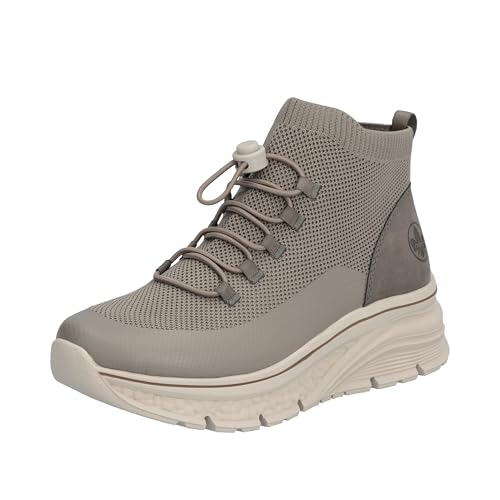 Rieker Damen Kurzstiefel 48059-64 beige Gr. 39 – Ansicht 1