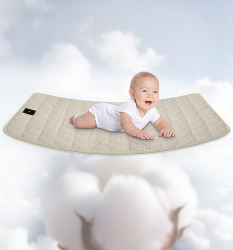 Image of Grounding Mat for Bed (Beige, 23.6x34.1inch)