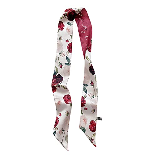 Fashion Bag Handbag Handle Ribbon Scarf Polka Dot Printing Neckerchief Scarf3