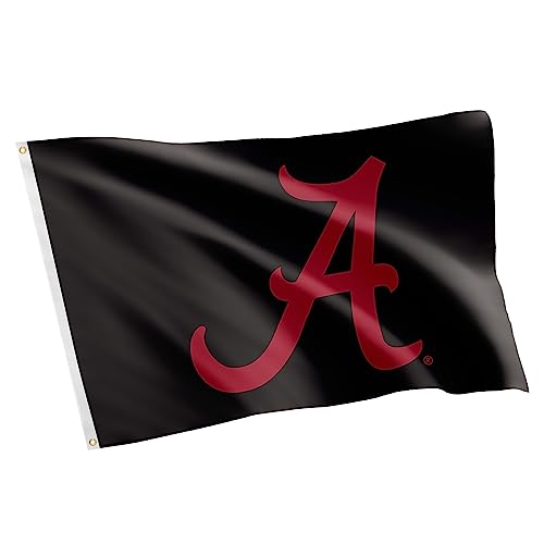Desert Cactus The University of Alabama Flag Crimson Tide Bama UA Banners 100% Polyester Indoor Outdoor 3x5 feet Flags (Flag Y)