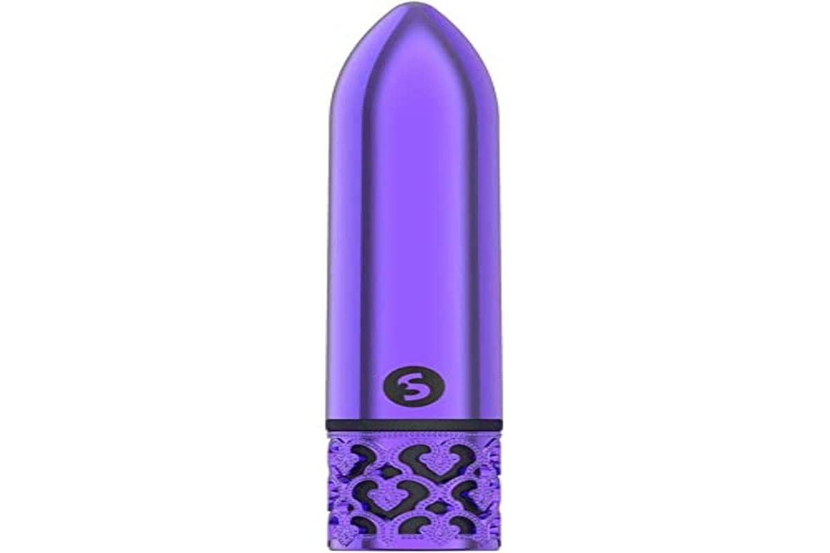 Vibrateur de luxe SHOTS Glamour violet rechargeable compagnon idéal de vos nuits - 2