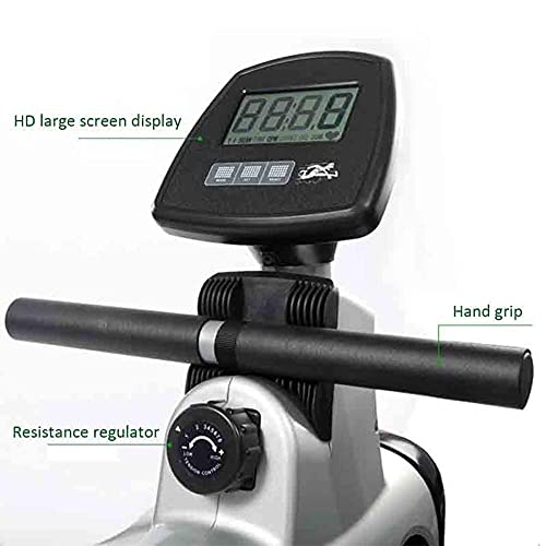 Image of Fitness Equipment Rowing Machine /Folding Magnetic Control Rowing Machine /Full Body Abdominal Exercise Training /Adjustable Fitness Equipment /Aluminum