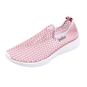 Turnschuhe Frauen Hollow Out Mesh Atmungsaktive Sommer Weiche Bequeme Slip On Schuhe